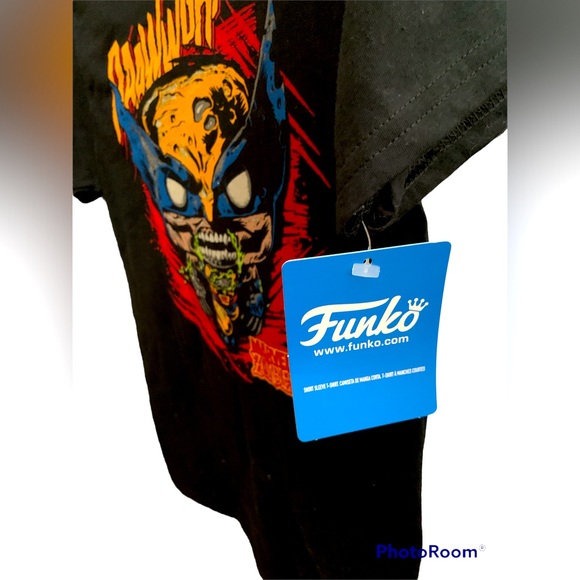 New Shirt & Funko Pocket Pop Set Funko Marvel Zombie Wolverine Unisex Adult SM - Picture 4 of 5